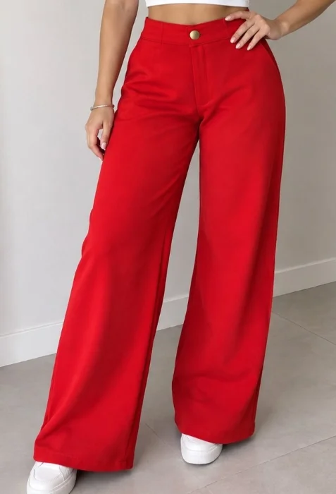 Pantalon Sastrero de Escuva Recto