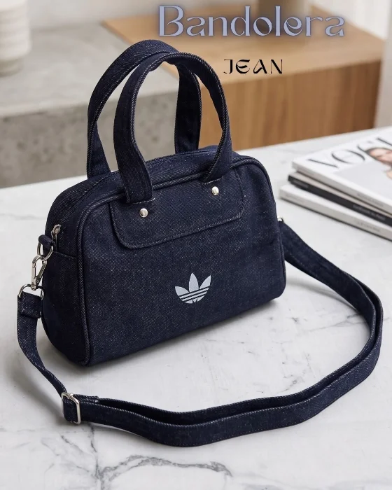 Cartera Adi Bandolera Jean Denim