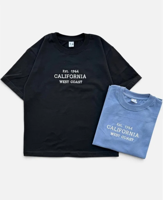 Remera Oversize Algodón Peinado California
