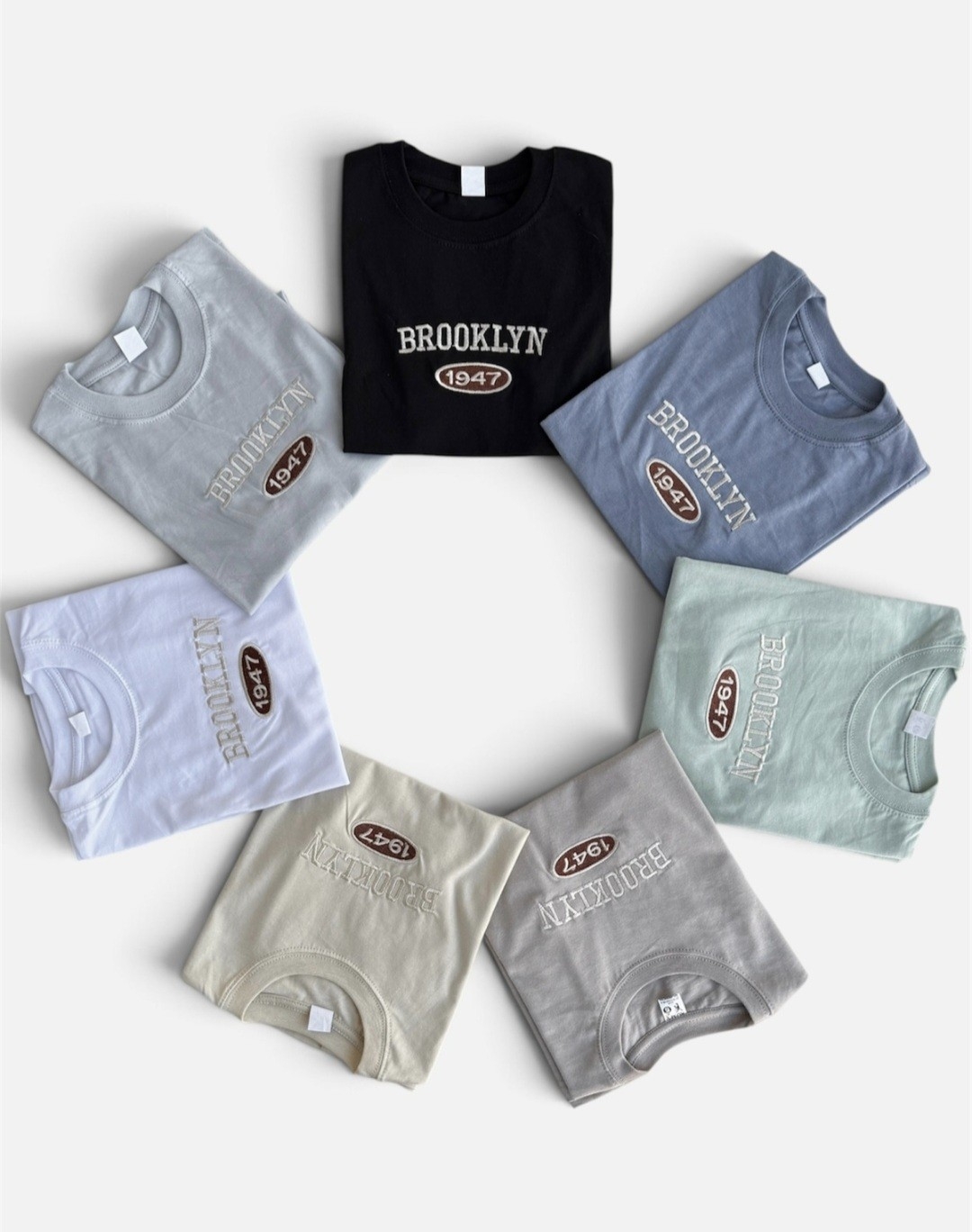 Remera Oversize Algodón Peinado Niño Brooklyn - Imagen 2