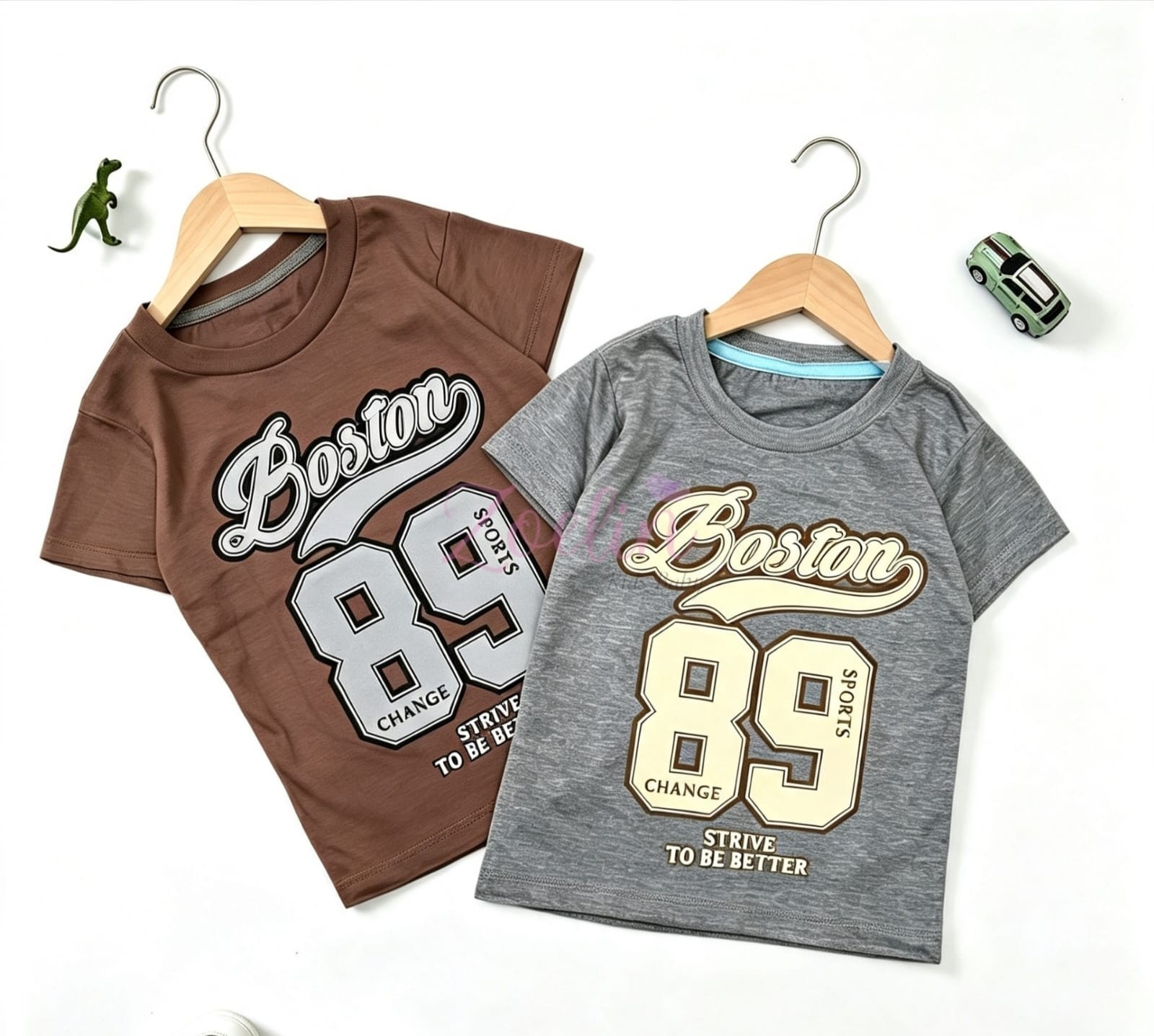 Remera Boston Algodón Peinado Premium - Imagen 2