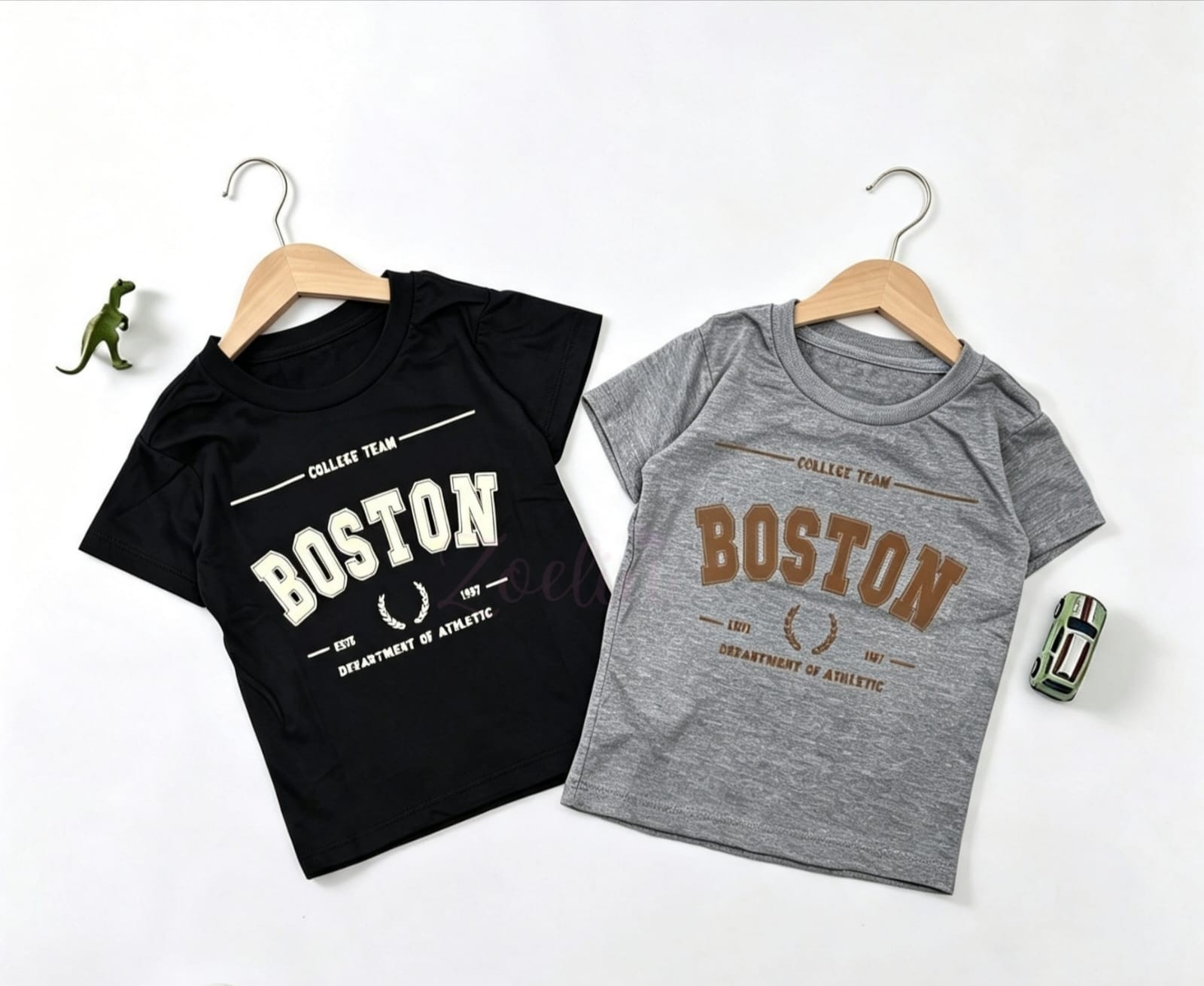 Remera Boston Algodón Peinado Premium - Imagen 4