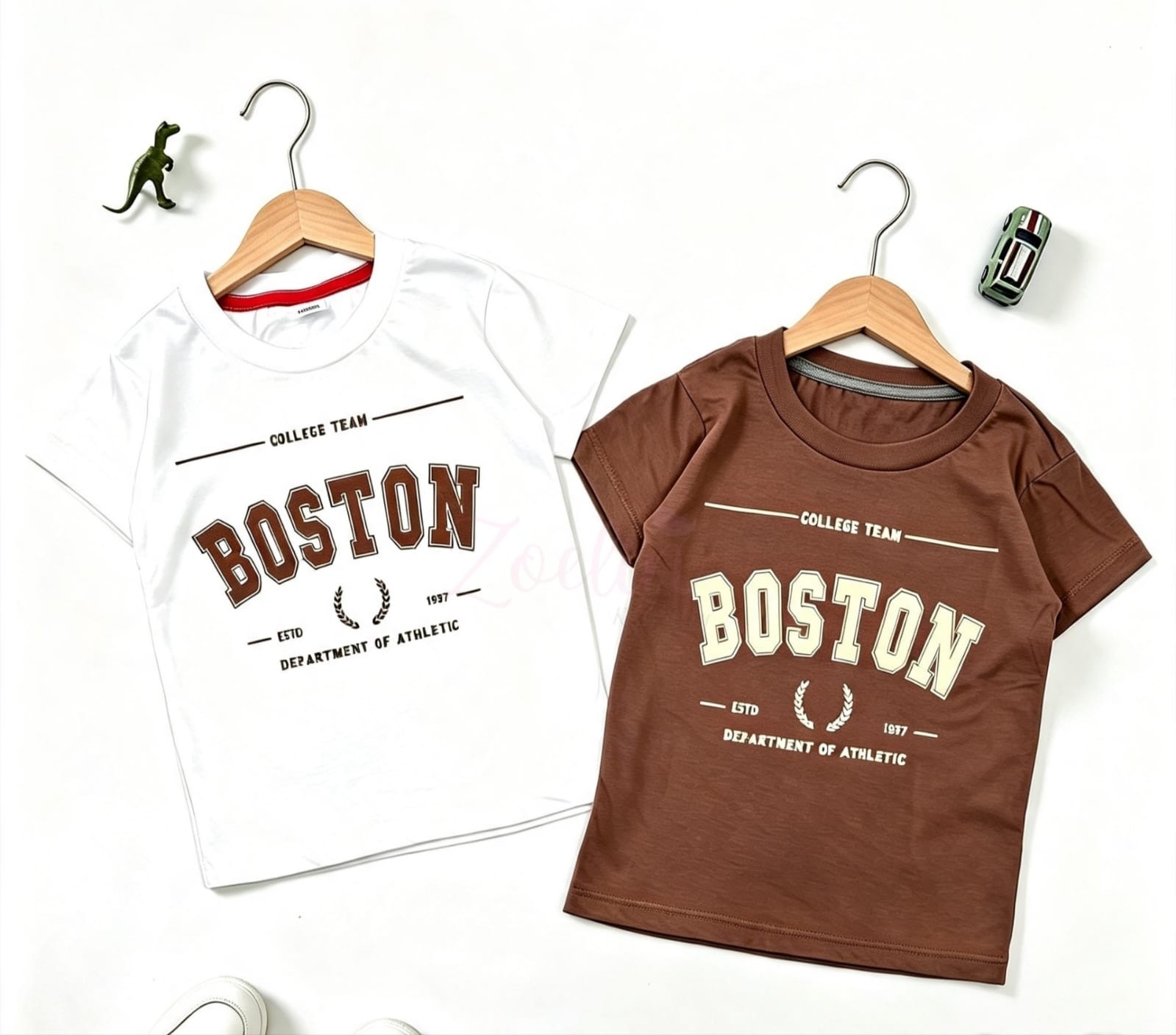 Remera con Relieve en la Estampa Algodón Peinado Premium - Imagen 2
