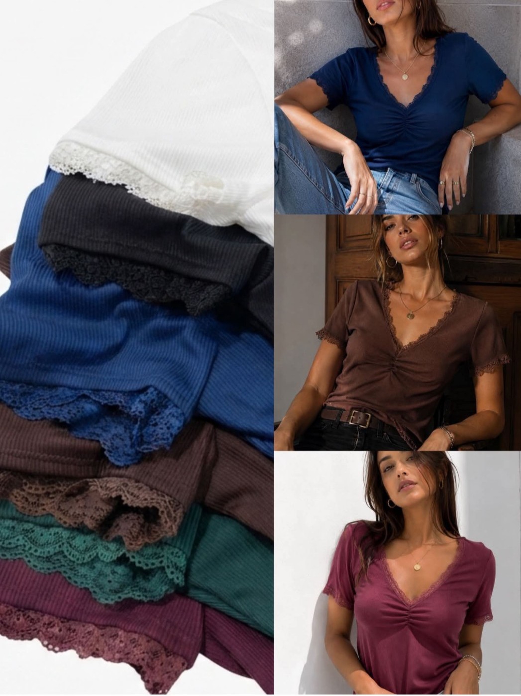 Remeras Puntillas - Imagen 3
