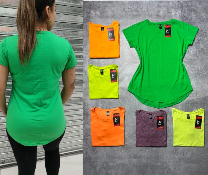 Remera Elis Corte Curvo