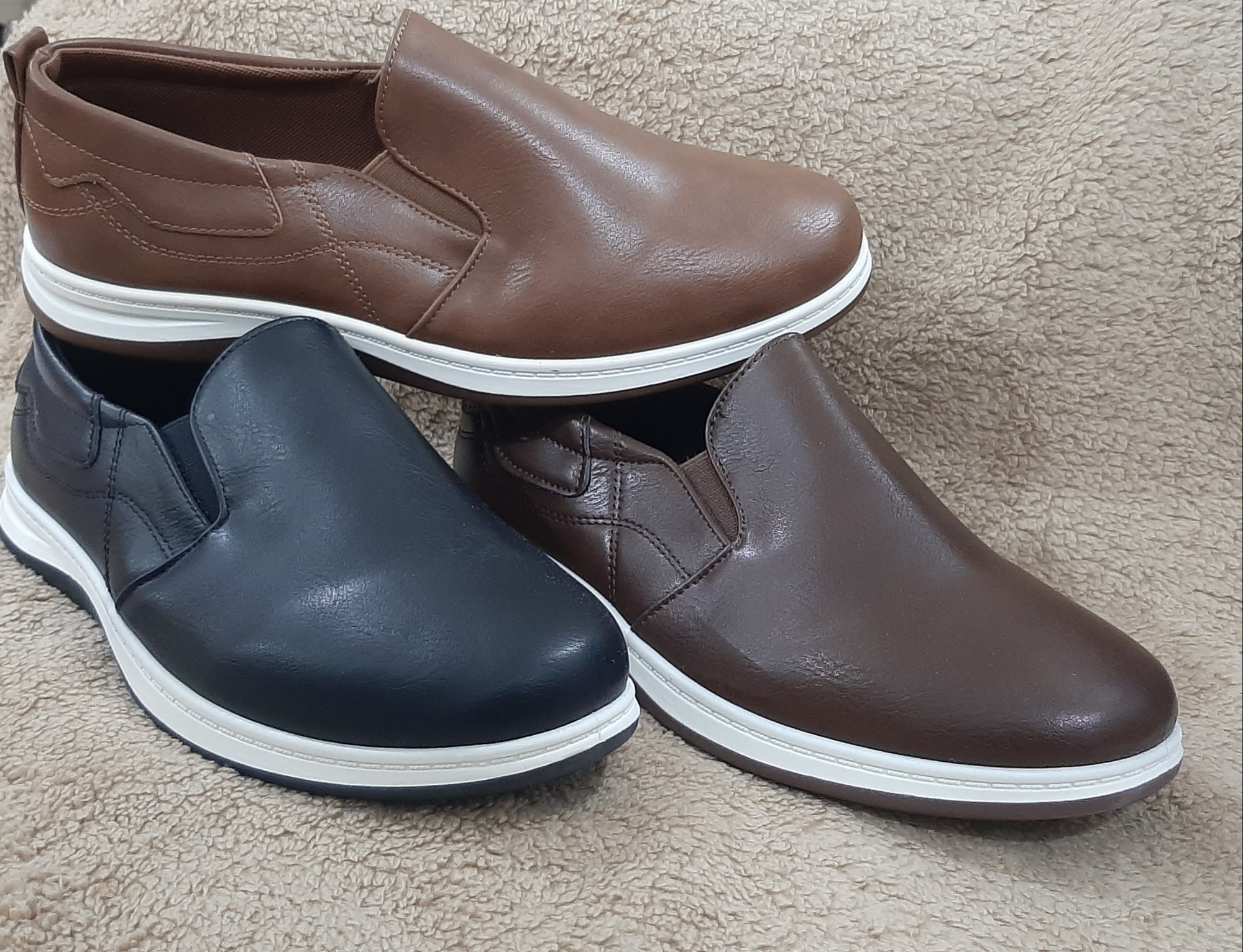 Mocasin de Varon Liso Importados - Imagen 2