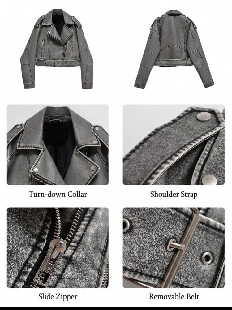 Ecocuero Campera Mujer - Imagen 2