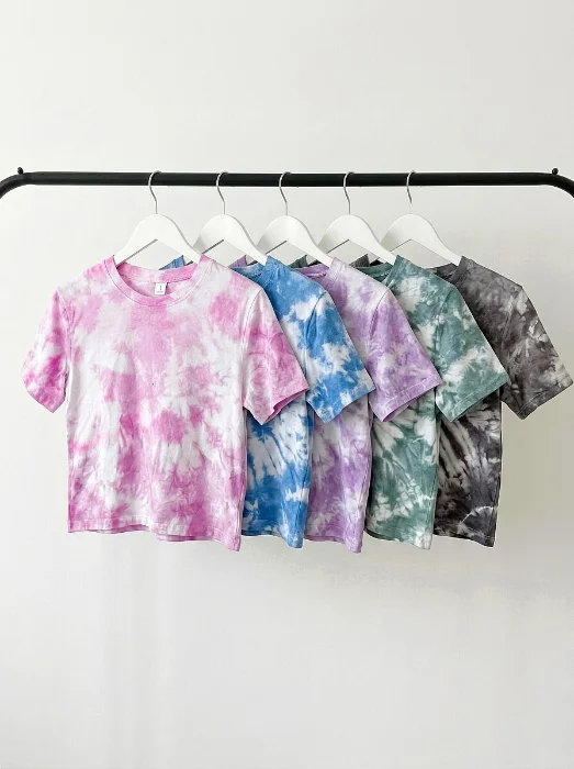 Remera Boxy Batik