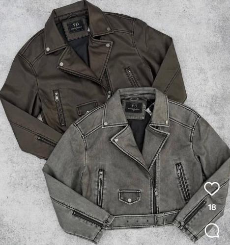 Ecocuero Pre Lavado Oversize