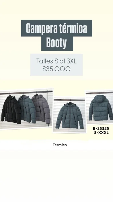 Campera Térmica Booty
