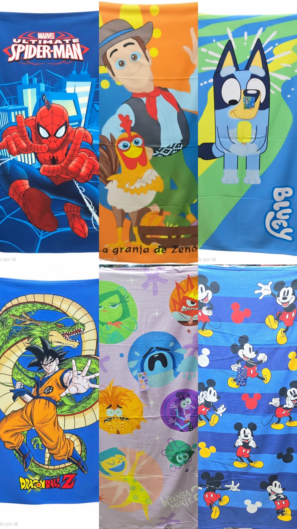 Toallones Infantiles - Imagen 2