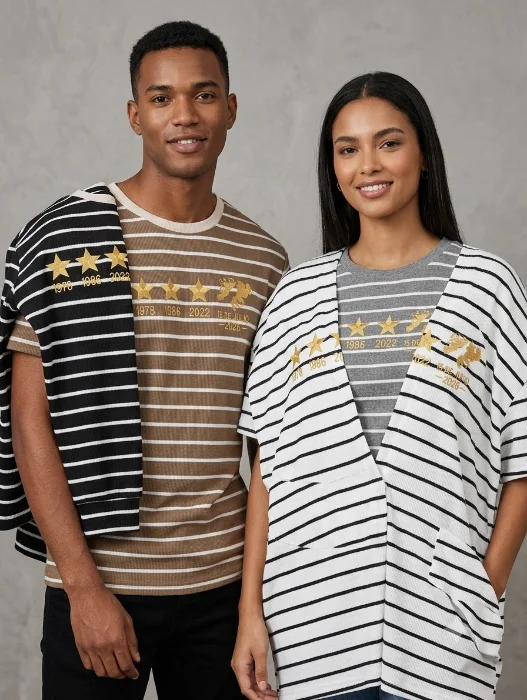 Remeras Unisex  Malvinas Bordadas