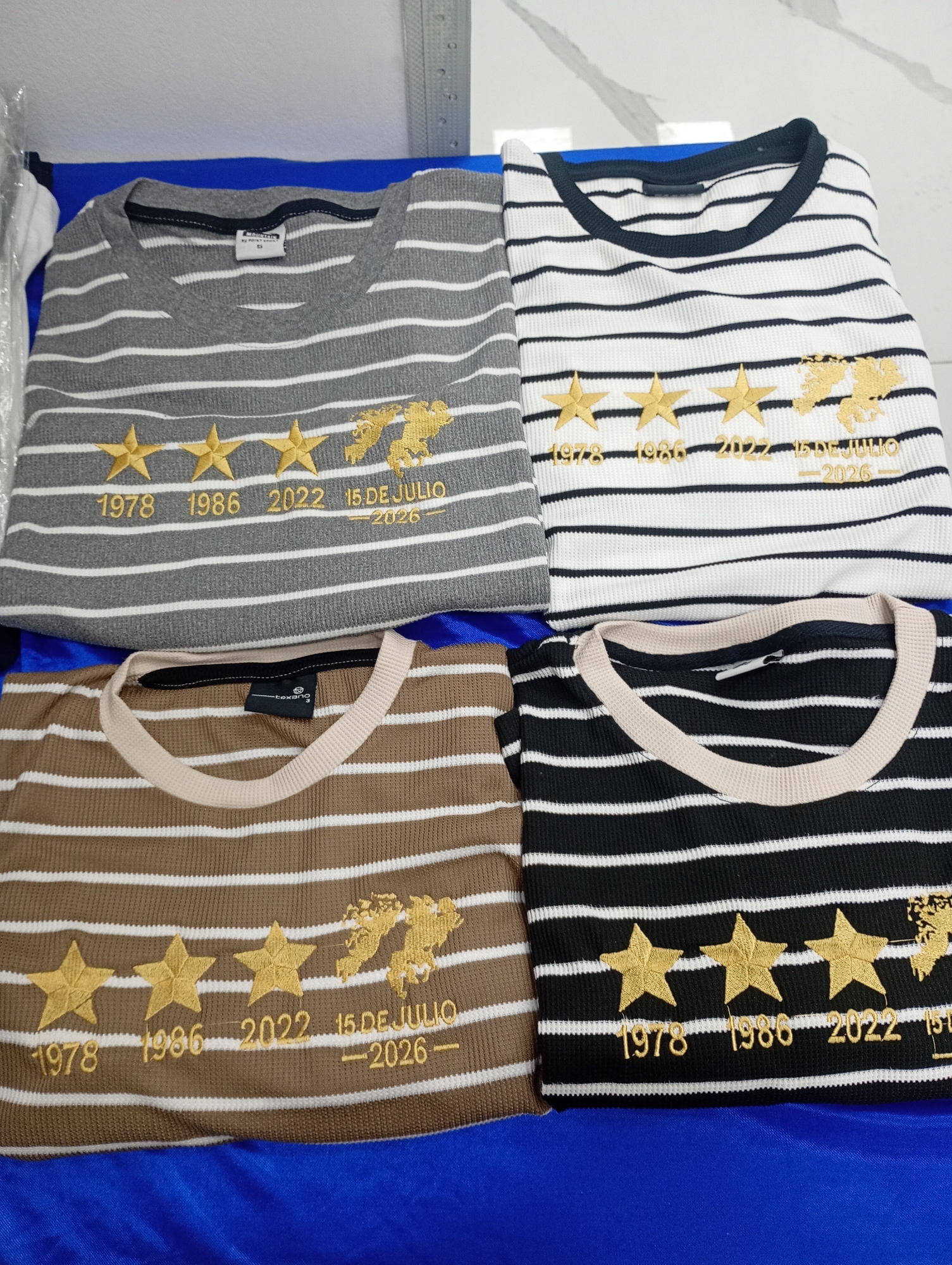 Remeras Unisex  Malvinas Bordadas - Imagen 3