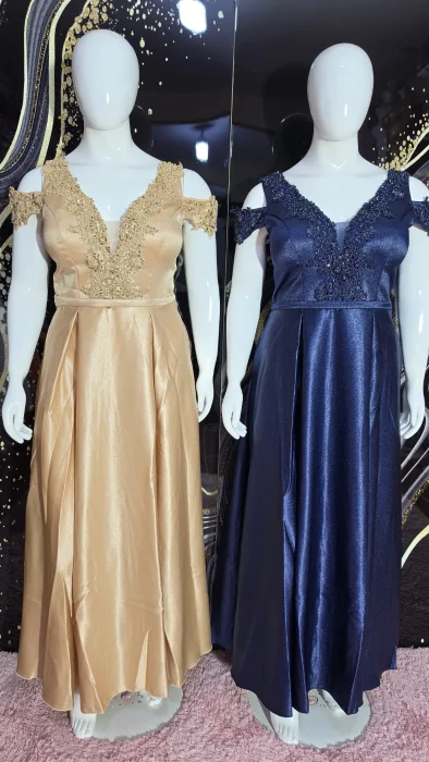 Vestido Cuello en V