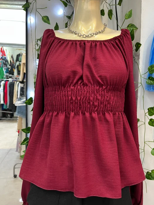 Blusa Frunce Pinterest