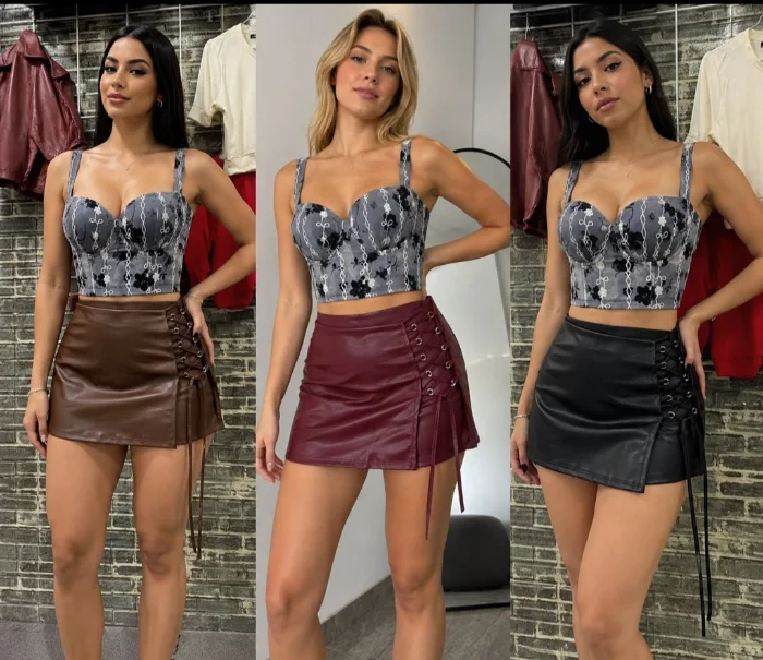 Pollera y Corset en Esos Colores