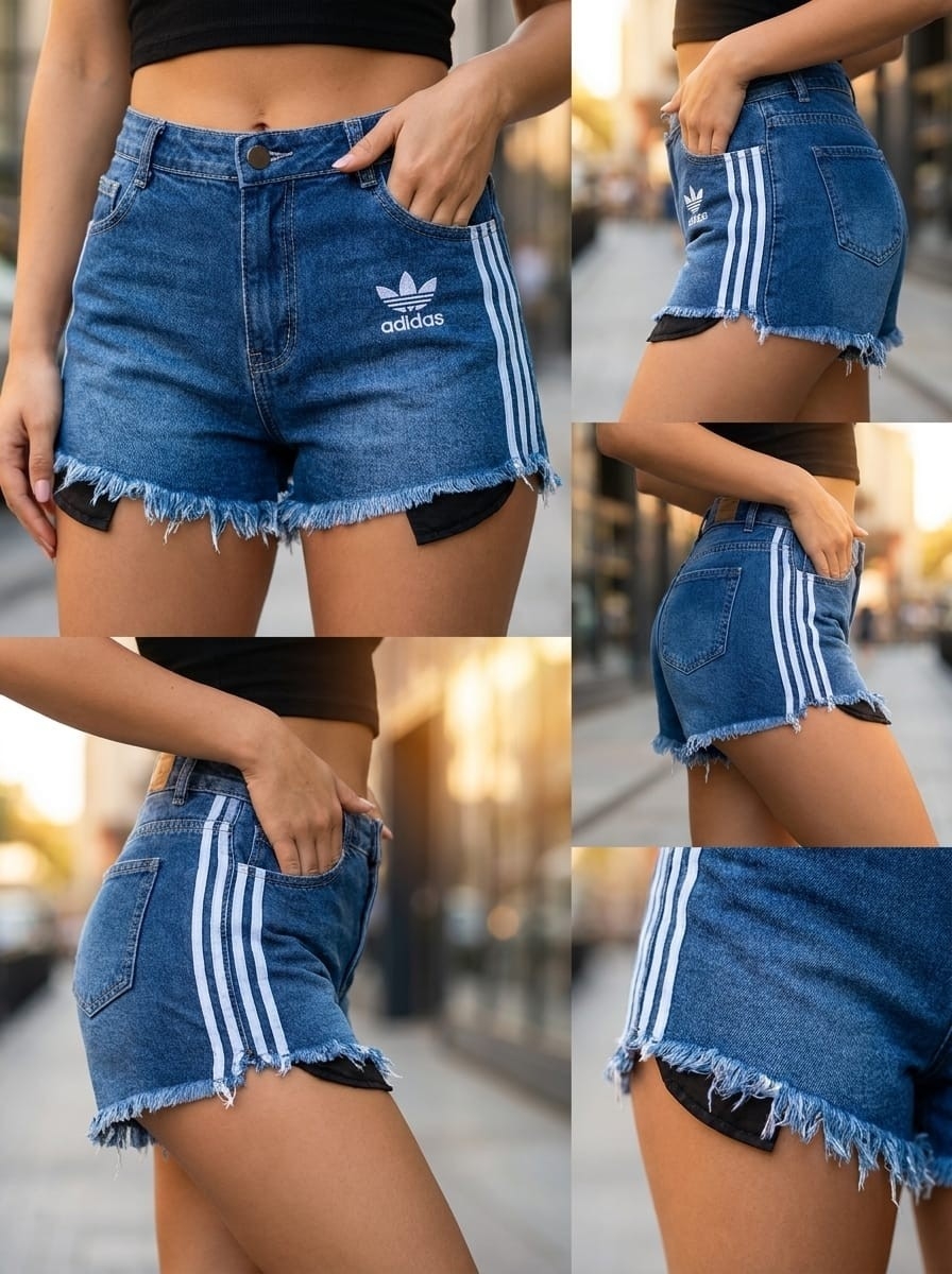 Shorts Jeans Adi - Imagen 3