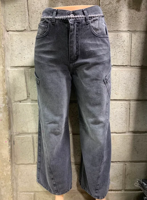 Jean Wide Leg Cargo