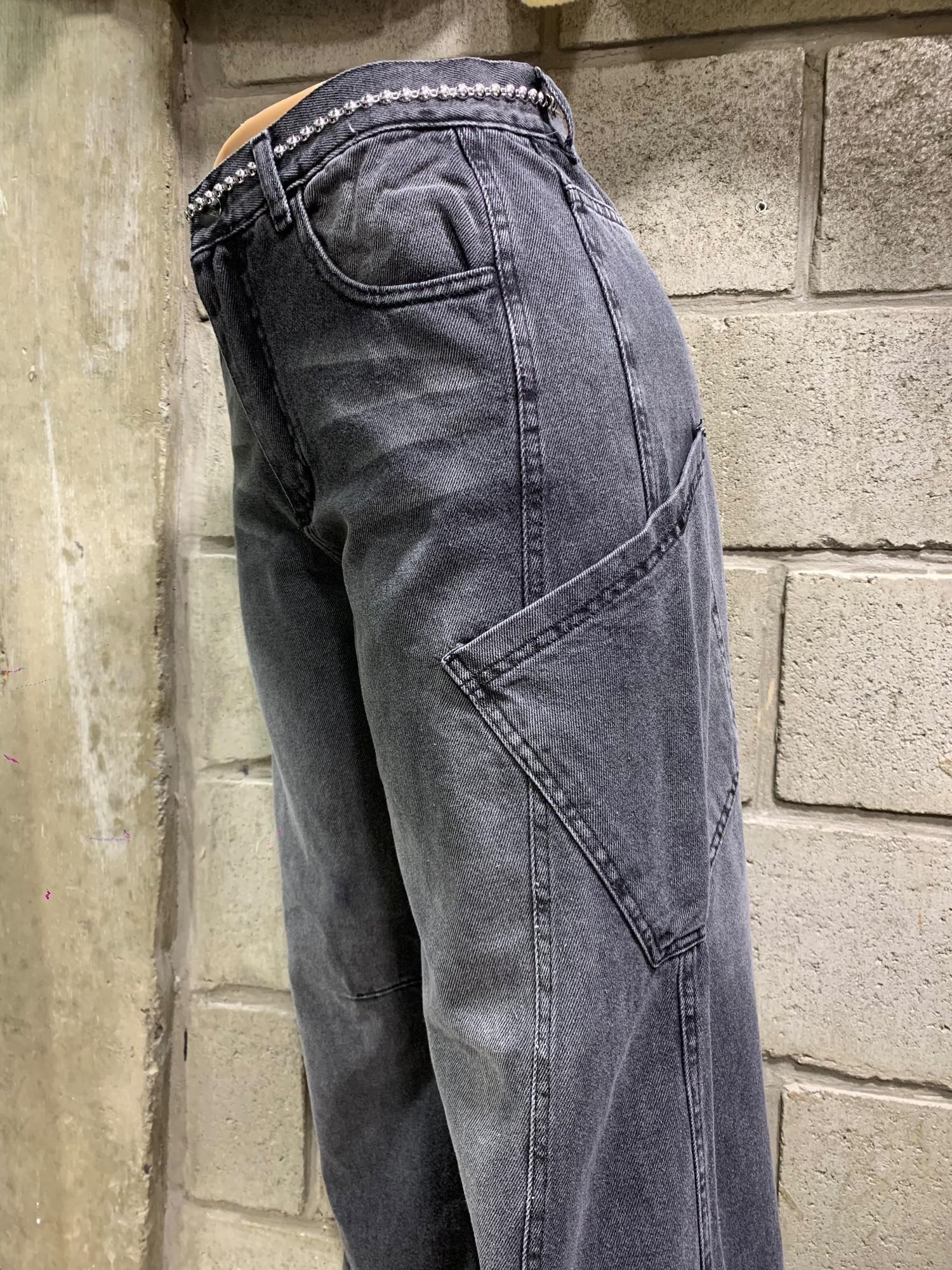 Jean Wide Leg Cargo - Imagen 2