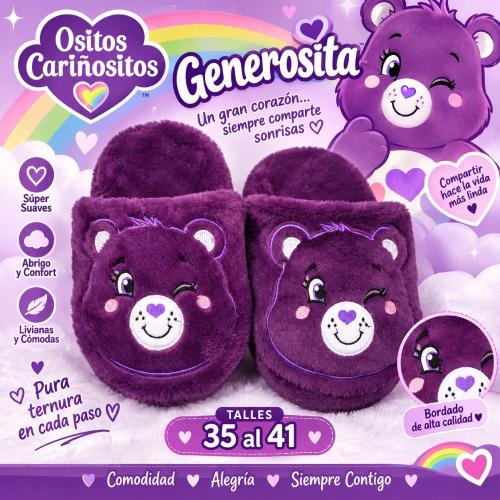 Pantuflon Generosita "osito Cariñoso"