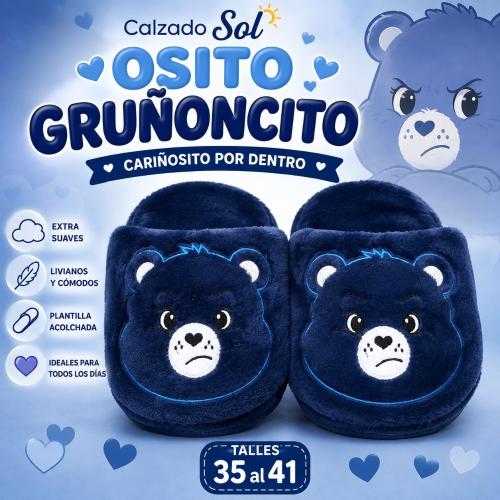 Pantuflon Oso Gruñoncito