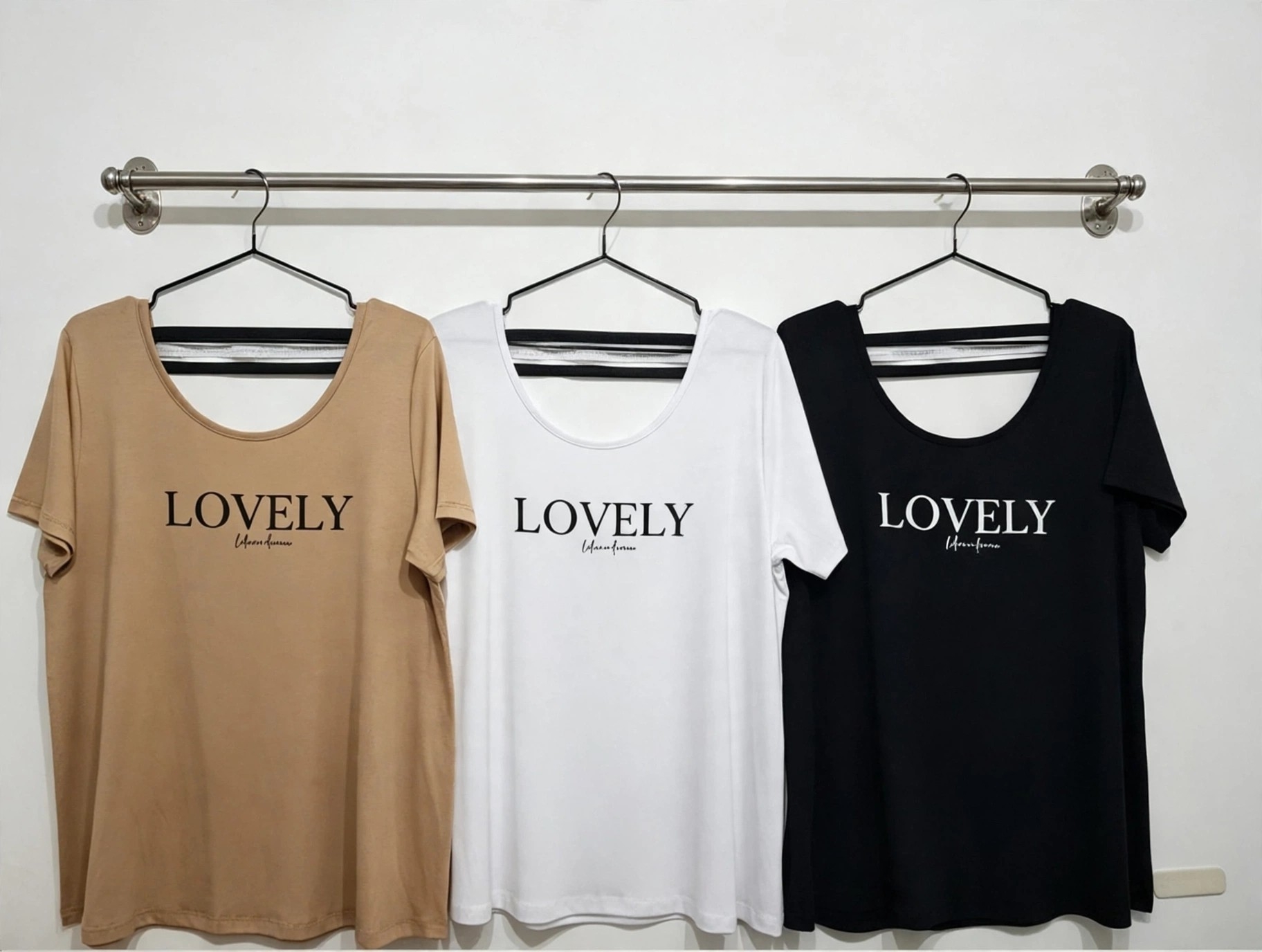 Remera Recta Detalle Espalda Lovely - Imagen 2
