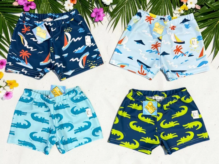 Short Uv Estampado Niño Gamise T.(4 al 10)(hasta 7/8 Años) Art.56250