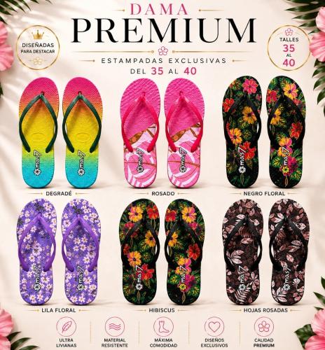 Ojota Dama 2d Estampado