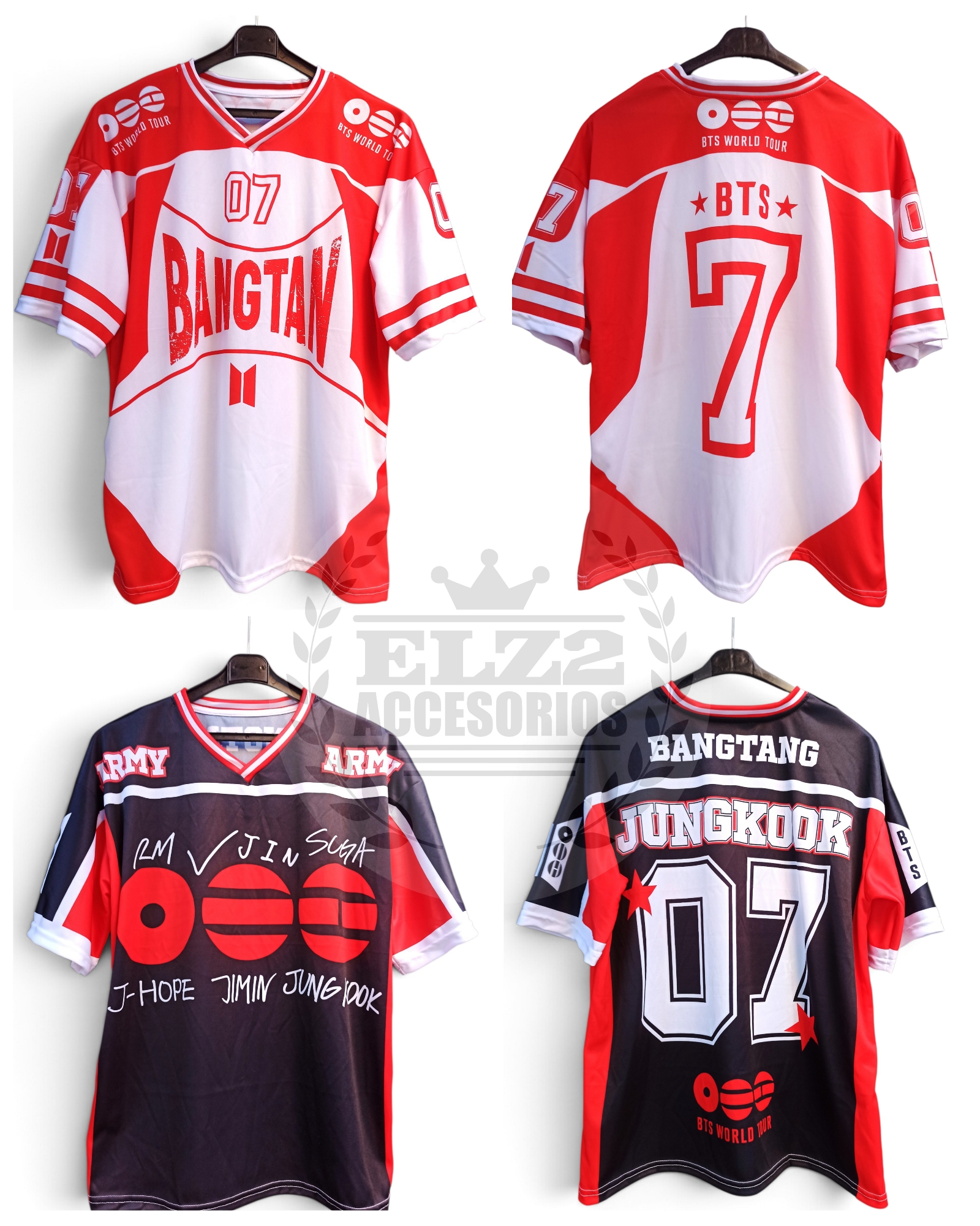 Remera Jersey Bts  World Tour 2026 Arirang - Imagen 6