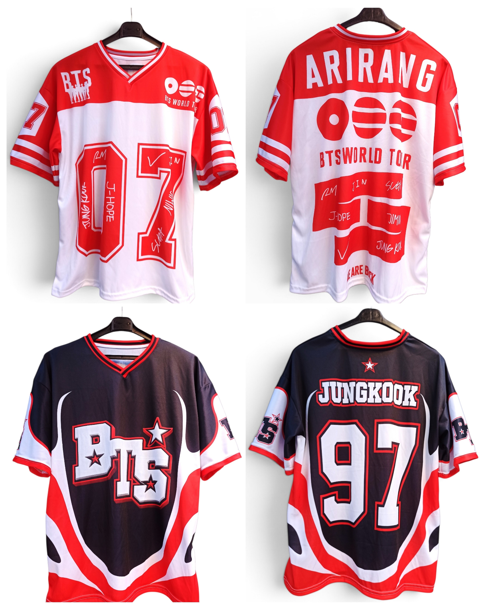 Remera Jersey Bts  World Tour 2026 Arirang - Imagen 5
