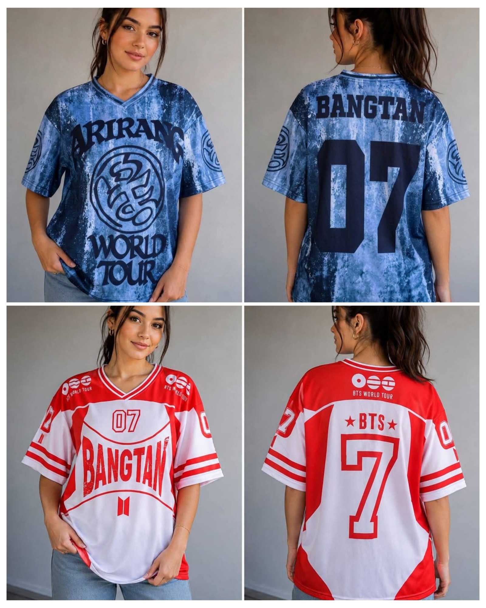 Remera Jersey Bts  World Tour 2026 Arirang - Imagen 3