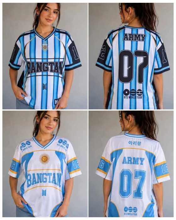 Remera Jersey Bts  World Tour 2026 Arirang
