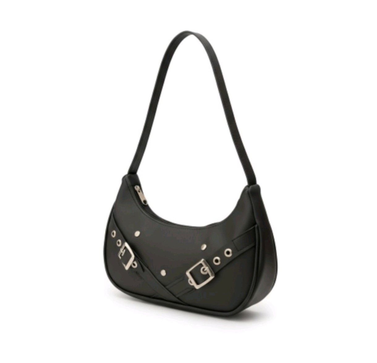 Cartera Mini Bag con 2 Hebillas, Mide 15cm ×25cm × 6cm Aprox, Marroquinería - Imagen 3