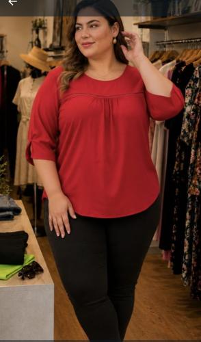 Camisola de Lino Spandes Talles Especiales por Pedido