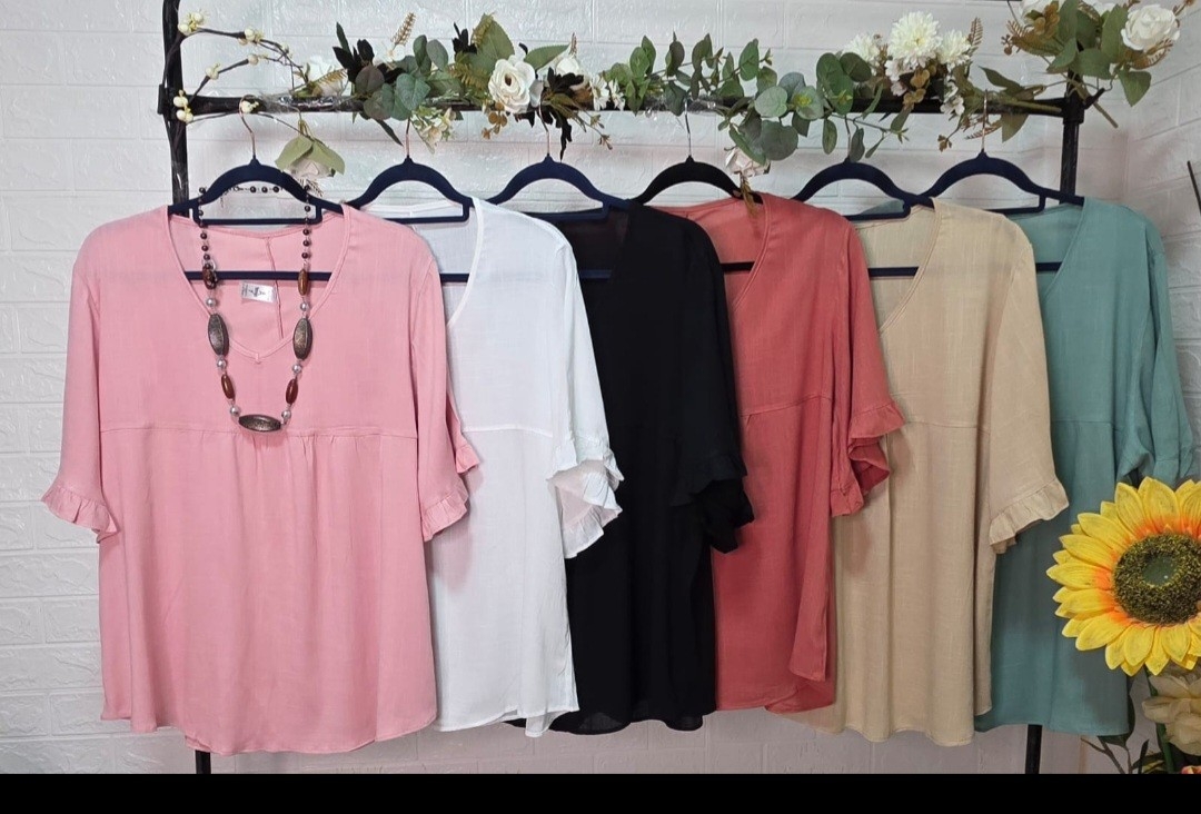 Camisola Lino Espandes Talles Grandes por Pedido - Imagen 2