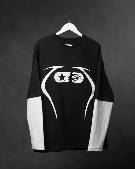 Remera Manga Larga Rústico Pesado Hellstar