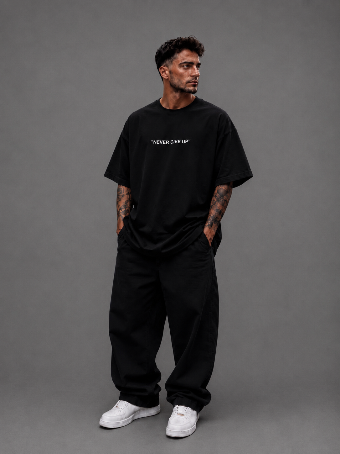 Remeras Oversize Never Give Up | Algodon Premium - 12%20(23).png