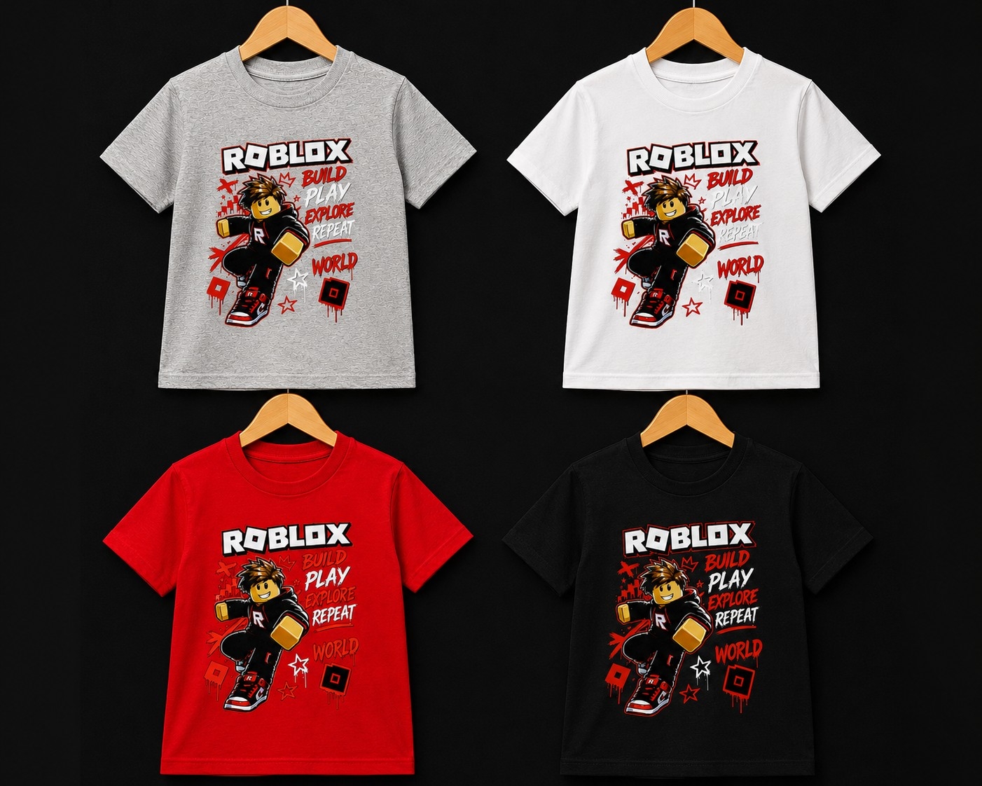 Remera Roblox Nene - Imagen 2
