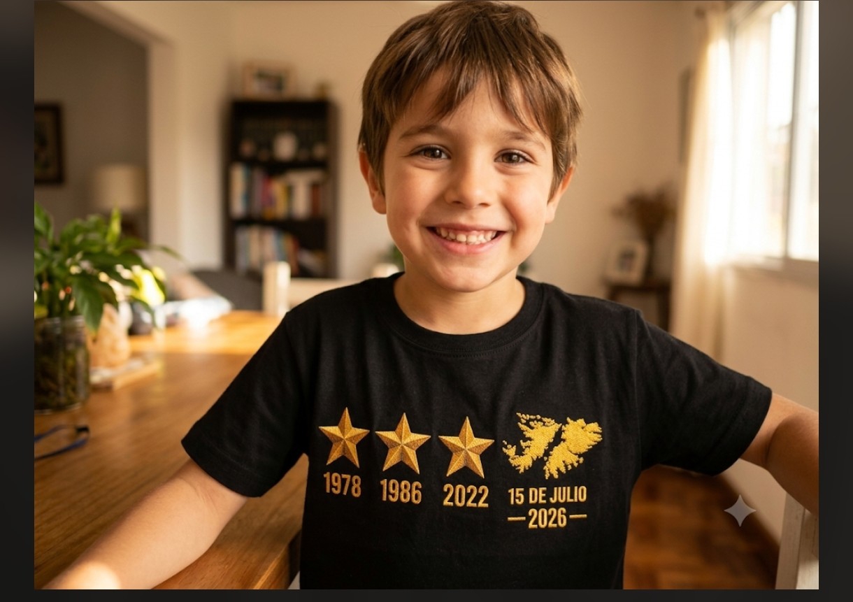 Remeras Niños Unisex - Imagen 2