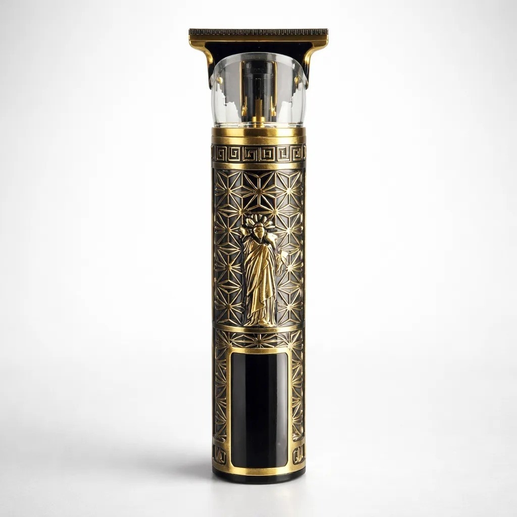 Maquina de Cortar Pelo Afeitadora Patillera Vintage Dorado - Imagen 1