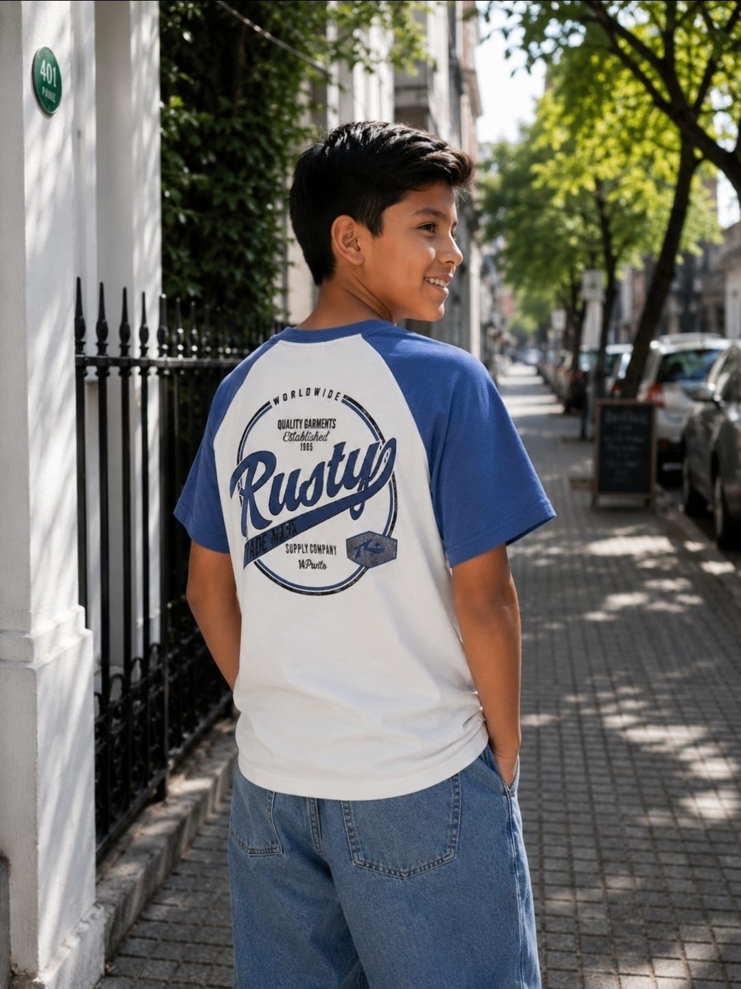 Remera Rusty para Nene. - Imagen 3