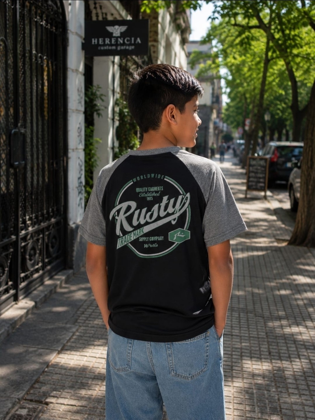 Remera Rusty para Nene. - Imagen 5