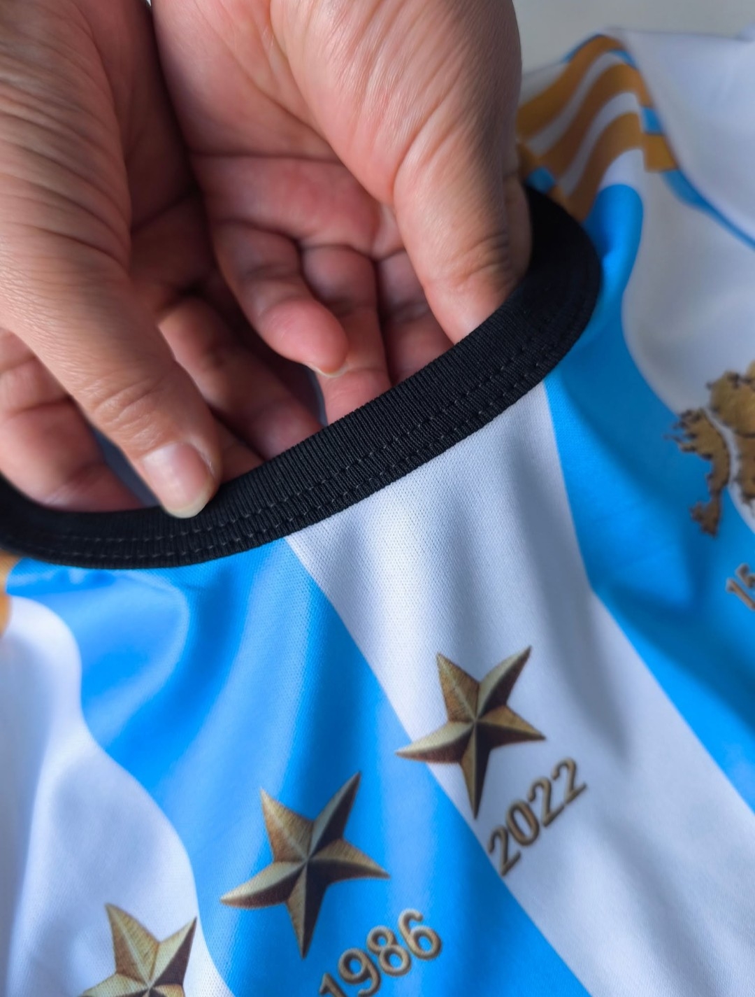 Camiseta Titular de Malvinas Set Sublimado - Imagen 3