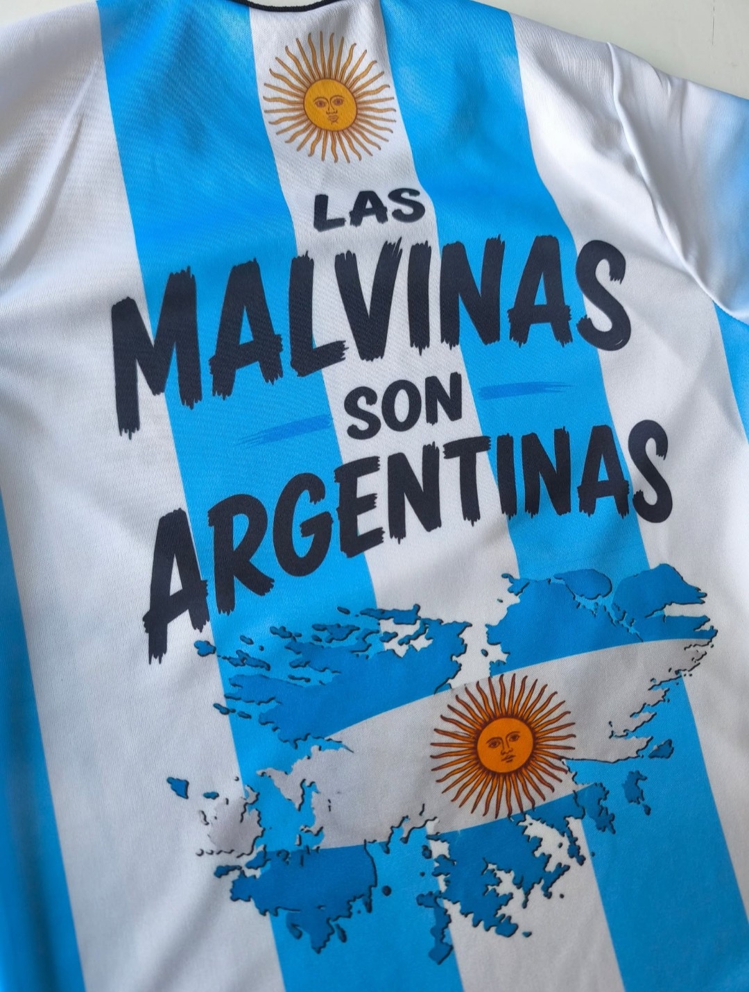 Camiseta Titular de Malvinas Set Sublimado - Imagen 4