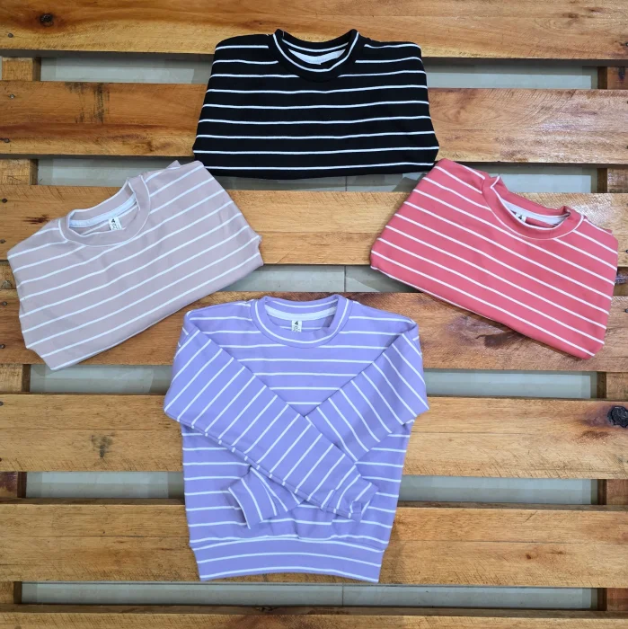 Buzo/sweater Rayado Nena de Darlon