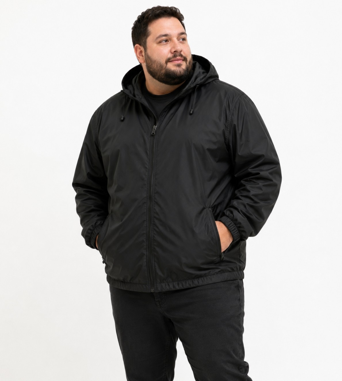 Campera Rompeviento . Talle Especial - Imagen 2