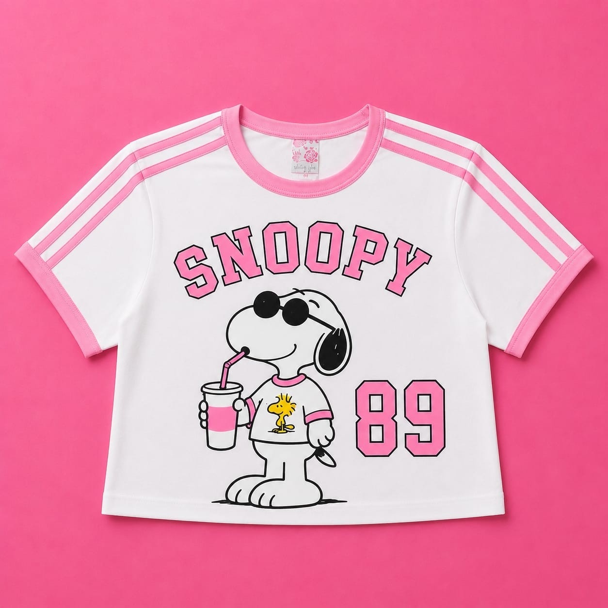 Reme #snoopy Blanca + Rip Rosa - Imagen 2