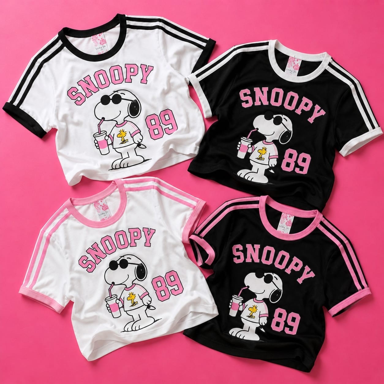 Reme #snoopy Blanca + Rip Rosa - Imagen 3