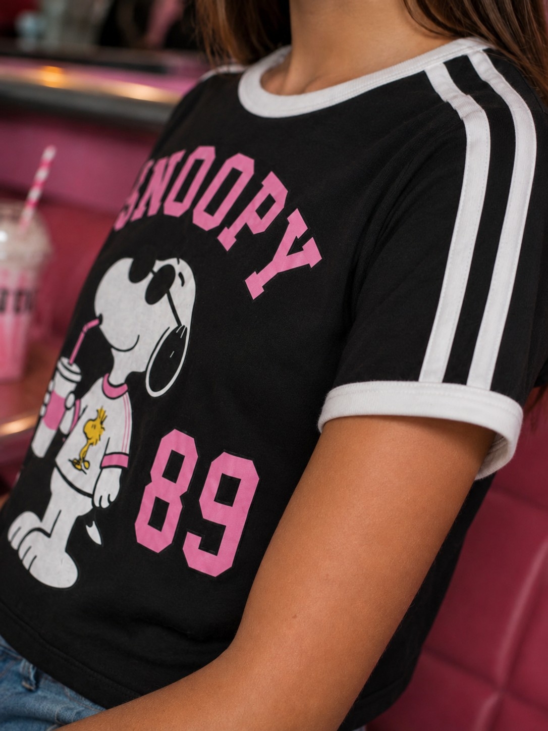 Reme #snoopy Negra + Rip Blanco - Imagen 2
