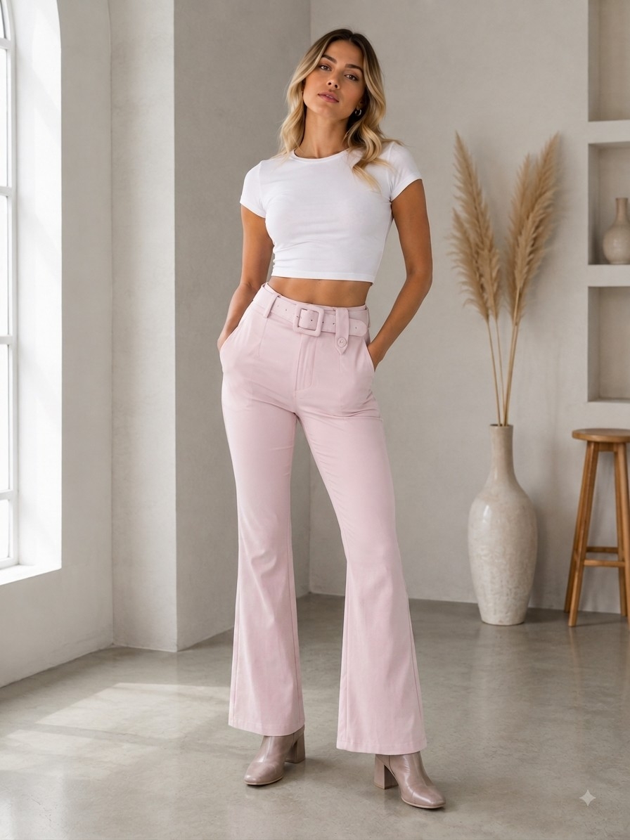 Pantalon Oxford Elastizado Importado - Imagen 2